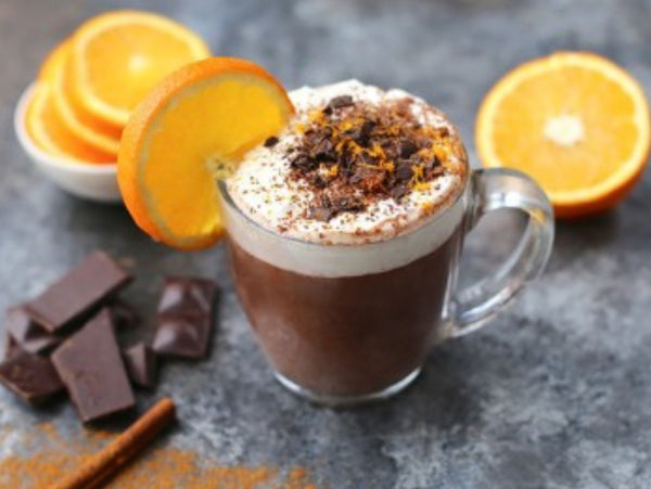 Caffè al gusto di Arancia e Cioccolato